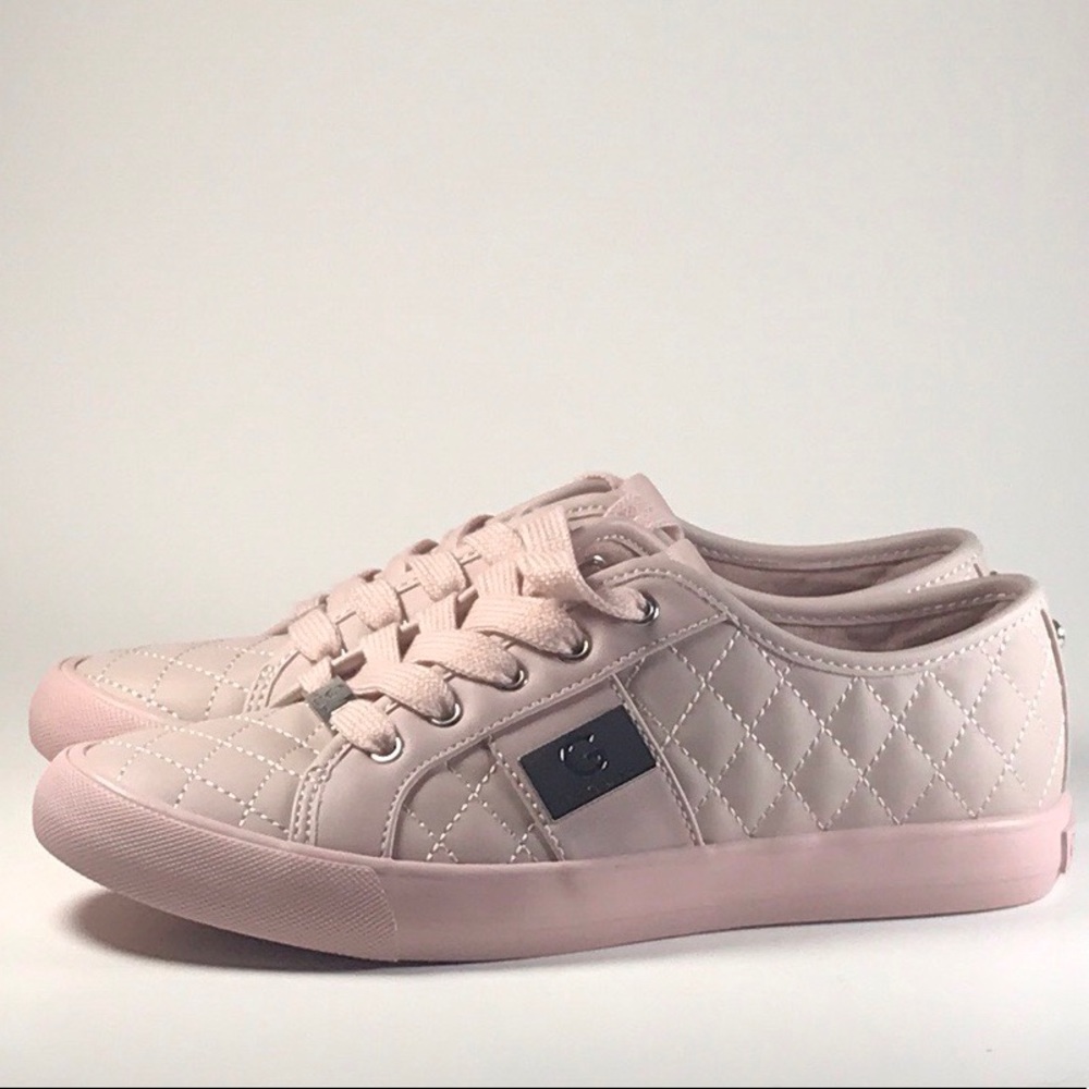 Firm Price | Guess Pink leather Shoes | Size 7.5